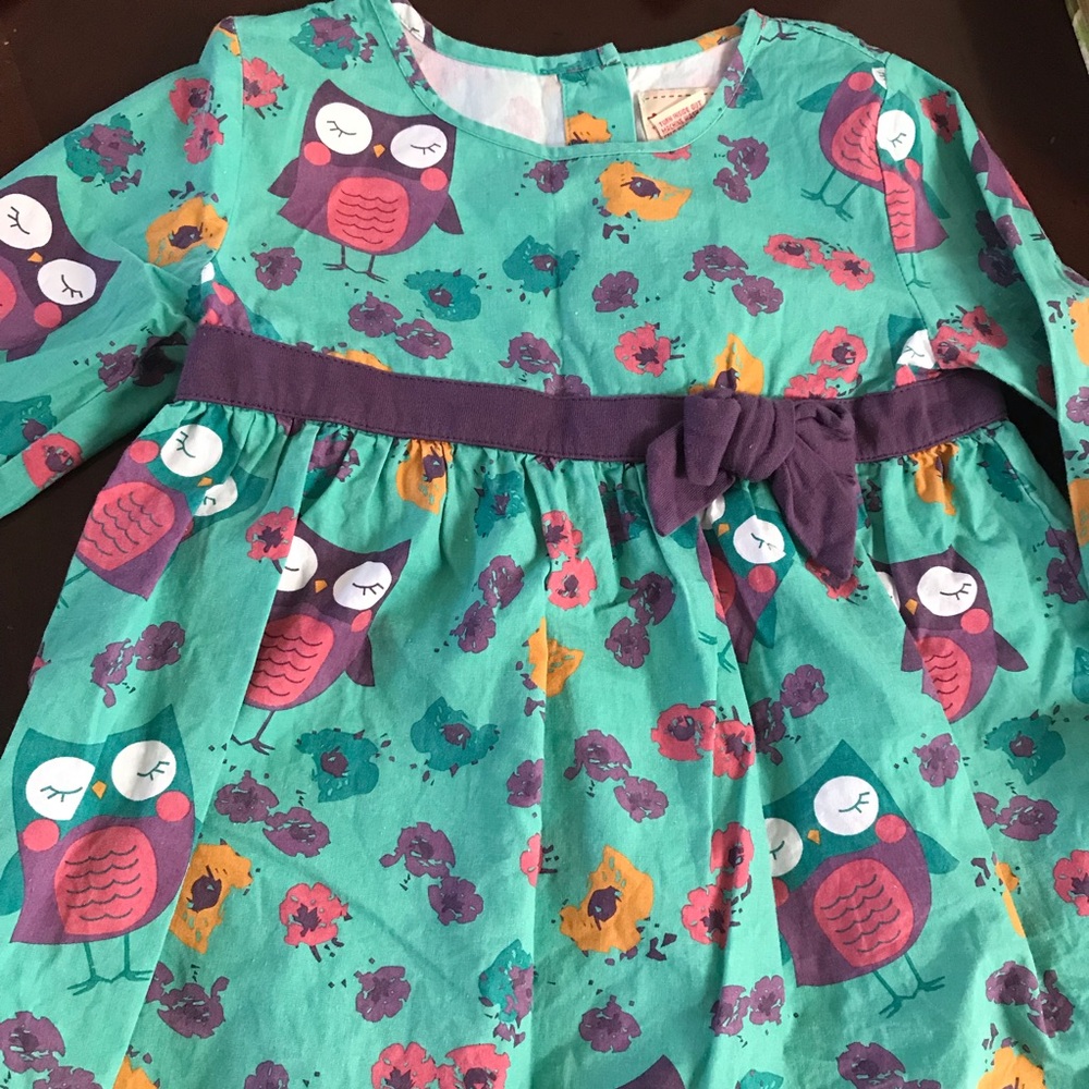 Owl tunic and leggings outfit